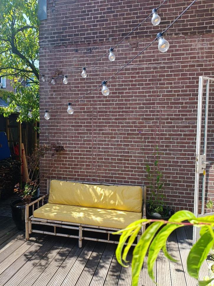 Fontelina buitenstof | RESTANT 4 meter maisgeel, Hobby en Vrije tijd, Stoffen en Lappen, Nieuw, Overige materialen, 120 cm of meer