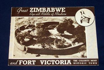 Rhodesia ~ Great Zimbabwe and Fort Victoria ~ ca. 1948 beschikbaar voor biedingen