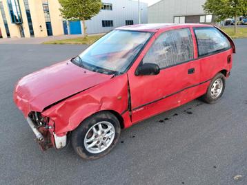 Subaru Justy 1.3 GX AWD 1998 Rood beschikbaar voor biedingen