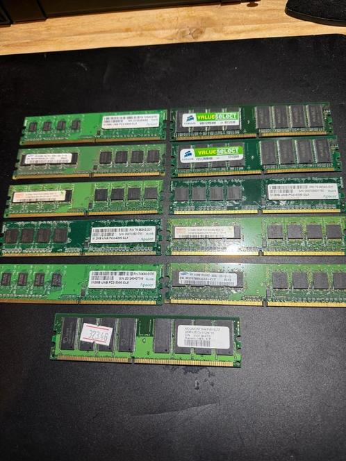 Assortiment (SO)-Dimm (DDR,DDR2,DDR3) in 512,1,2,4 en 8 GB, Computers en Software, RAM geheugen, Gebruikt, Laptop, Ophalen of Verzenden