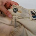 Supertrash beige shorts / korte broek vol kralen mt 26 36033, ., Beige, Ophalen of Verzenden, Zo goed als nieuw