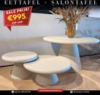 Eetafel+ salon, Huis en Inrichting, Tafels | Eettafels, Ophalen, 100 tot 150 cm, 50 tot 100 cm, Zo goed als nieuw