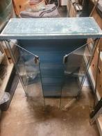 2x Vitrinekast, Huis en Inrichting, Kasten | Vitrinekasten, Ophalen, Glas, 50 tot 100 cm, Minder dan 100 cm