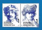 NVPH 3723-3724 Paartje Rembrandt in het Rijksmuseum - 2019, Verzenden, Na 1940, Postfris