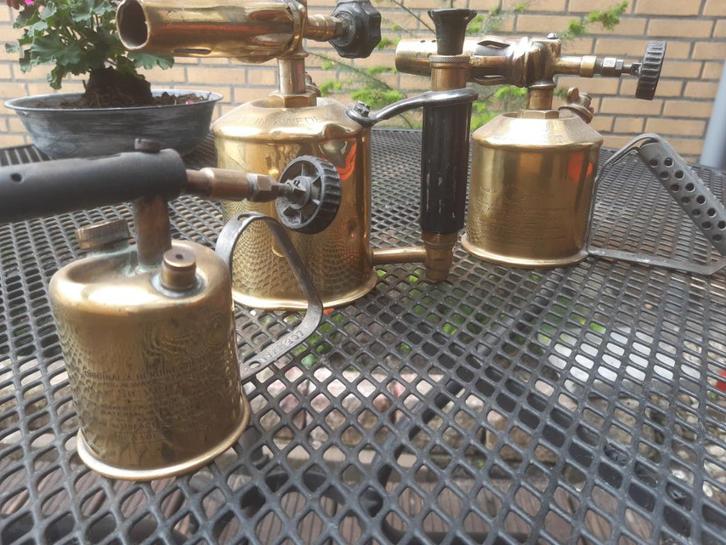 3 Benzoline branders, Antiek en Kunst, Curiosa en Brocante, Ophalen