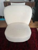 Witte Teddy Fauteuil, Huis en Inrichting, Fauteuils, Ophalen, 75 tot 100 cm, Zo goed als nieuw, Stof