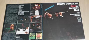 Benny Goodman Live at Carnegie Hall  40th Anniv Concert 2 LP beschikbaar voor biedingen