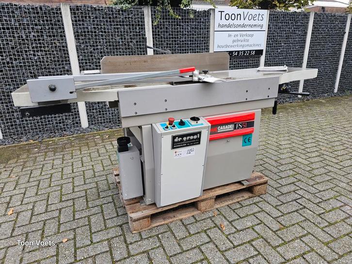 Vlakvandiktebank Casadei FS51 Elektrisch hoog  / laag, Doe-het-zelf en Verbouw, Schaafmachines, Gebruikt, Ophalen