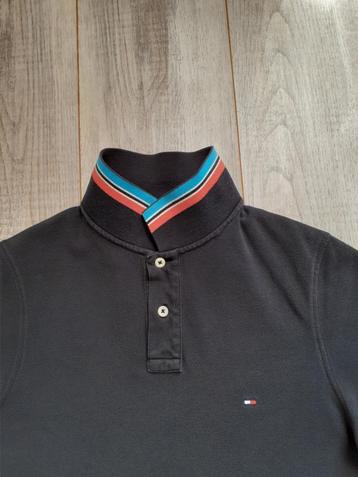 TOMMY HILFIGER polo shirt, donker- blauw, maat S. beschikbaar voor biedingen