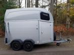 GEZOCHT !! 2 Paards Trailer met zadel kamer, Ophalen of Verzenden, Gebruikt