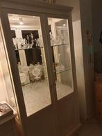 Vitrine kast, Huis en Inrichting, Kasten | Vitrinekasten, Ophalen, 50 tot 100 cm, Zo goed als nieuw, 150 tot 200 cm