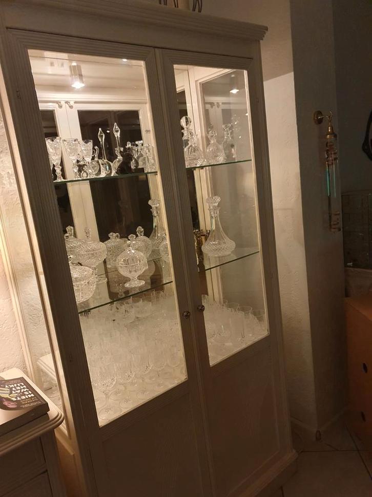 Vitrine kast, Huis en Inrichting, Kasten | Vitrinekasten, Zo goed als nieuw, 150 tot 200 cm, 50 tot 100 cm, 25 tot 50 cm, Ophalen