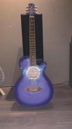 Paarse gypsy Rose gitaar inclusief tas, Muziek en Instrumenten, Snaarinstrumenten | Gitaren | Akoestisch, Ophalen of Verzenden