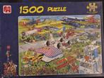 puzzel JVH 1500 stukjes De vliegshow, Ophalen of Verzenden, 500 t/m 1500 stukjes, Zo goed als nieuw