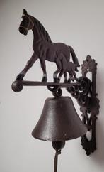 Paard met veulen bel van gietijzer deurbel wanddecoratie