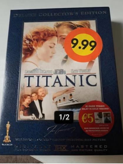4DVD-Box - Titanic (Deluxe Edition), Cd's en Dvd's, Dvd's | Drama, Zo goed als nieuw, Alle leeftijden, Ophalen of Verzenden