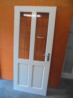 Diverse gebruikte binnendeuren met glas., Ophalen, Binnendeur, Zo goed als nieuw, 200 tot 215 cm