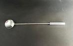 verzilverde cocktaillepel muddler PM Italy design, Ophalen of Verzenden