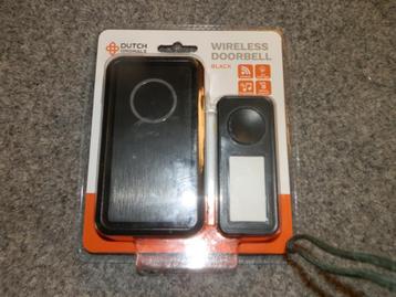 Dutch originals wireless deurbel black nieuw in verpakking beschikbaar voor biedingen