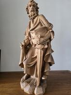 Houten beeld van de heilige apostel Paulus - 57 cm, Ophalen of Verzenden