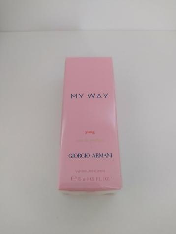 Nieuw Giorgio Armani My Way Ylang Parfum 15 ml Travelspray beschikbaar voor biedingen