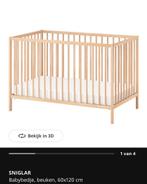 IKEA Ledikant hout 60x120 + Matras, Ophalen, Gebruikt, Ledikant