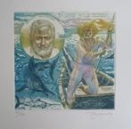 Exlibris David Bekker, Ernest Hemmingway, schrijver, Verzenden