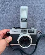 ️ Canon Canonet 28 + Canon Canolite D Flitser – Vintage, Ophalen of Verzenden, Canon
