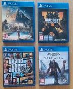 Gta 5, call of duty, assasin's creed ps 4, Spelcomputers en Games, 1 speler, Ophalen of Verzenden, Zo goed als nieuw, Vanaf 18 jaar
