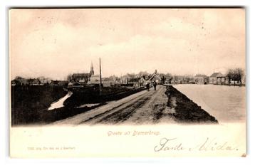Diemen, Groete uit Diemerbrug beschikbaar voor biedingen