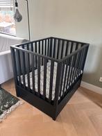 TWF box Bas met lade zwart, Kinderen en Baby's, Boxen, Ophalen of Verzenden, Zo goed als nieuw, Boxkleed