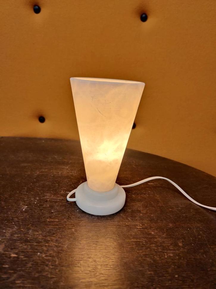 Vintage Spaanse Albasten Tafellamp | Pegasan Jaren '70, Huis en Inrichting, Lampen | Tafellampen, Zo goed als nieuw, Minder dan 50 cm