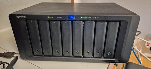 Synology DiskStation DS1821+ 64GB non ECC intern geheugen, Computers en Software, NAS, Zo goed als nieuw, Ophalen of Verzenden
