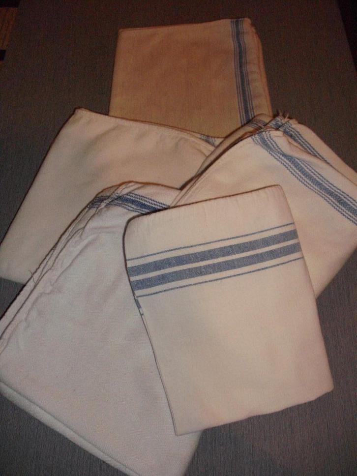 * Koopje!! 6 Antieke Meelzakken voor 30 Euro !! *, Antiek en Kunst, Antiek | Kleden en Textiel, Verzenden