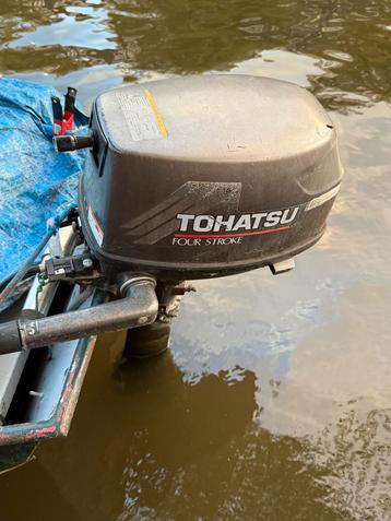 Buitenboordmotor tohatsu 6pk beschikbaar voor biedingen