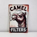 Camel Filters | metalen reclamebord, Ophalen of Verzenden, Zo goed als nieuw, Reclamebord