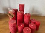 12 stompkaarsen rood o.a. Bolsius Als Nieuw Gratis potpourri, Overige materialen, Ophalen of Verzenden, Zo goed als nieuw, Minder dan 25 cm