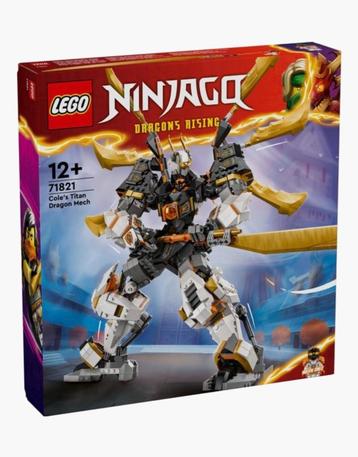 LEGO NINJAGO Cole's reusachtige drakenmecha 71821 *NEW* beschikbaar voor biedingen