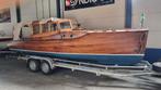 Peterson Klassieke salonboot nu van 19.950 voor 9.999,-, Gebruikt, 50 pk of meer, Benzine, 6 tot 9 meter
