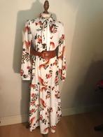 GOA PARIS MAXI DRESS BIRDS/FLOWERS, Overige kleuren, Verzenden, Zo goed als nieuw, Onder de knie