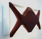 Vintage Oyster wandlamp Space Age lamp Klaus Link 1 van 2, Ophalen of Verzenden, Gebruikt, Vintage design 60's retro Space Age Pop Art