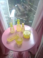 Uranium glazen toiletset, Ophalen of Verzenden