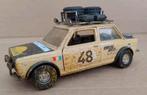 Politoys S16 fiat 128 East African Safari Sahar auto 1:25, Ophalen of Verzenden, Zo goed als nieuw, Auto, Overige merken