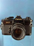 Canon EF camera + FD 50mm 1.8 S.C. lens vintage, Audio, Tv en Foto, Fotocamera's Analoog, Gebruikt, Spiegelreflex, -, Canon