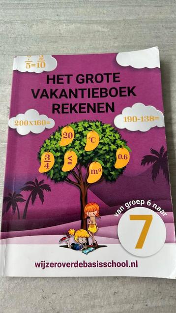 Het grote vakantieboek rekenen - Van groep 6 naar groep 7 beschikbaar voor biedingen