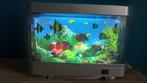 Aquariumlamp met bewegende vissen, Huis en Inrichting, Lampen | Tafellampen, Ophalen, Kunststof, Speels/voor kinderen, Zo goed als nieuw