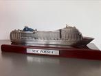 MSC POESIA cruiseschip model, Ophalen of Verzenden, Zo goed als nieuw