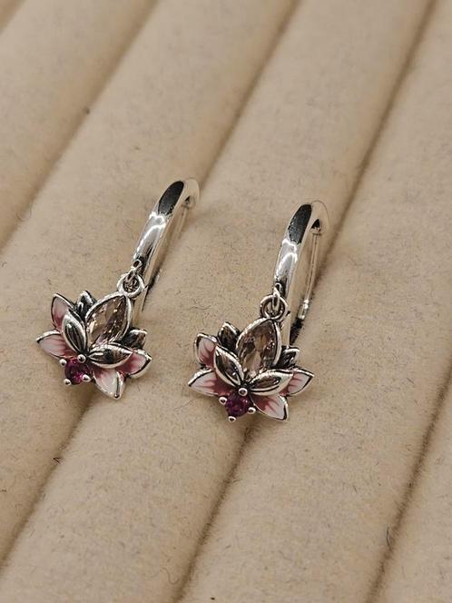 Antiek stijl 925 zilveren oorhangers, Sieraden, Tassen en Uiterlijk, Oorbellen, Nieuw, Zilver, Zilver, Ophalen of Verzenden