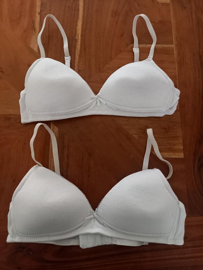 Bh wit 2 stuks 65a, Kleding | Dames, Ondergoed en Lingerie, Ophalen of Verzenden, Wit, BH