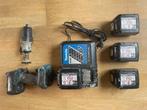 Makita DDF 470 schroef boormachine plus accu's plus lader, Doe-het-zelf en Verbouw, Gereedschap | Boormachines, Ophalen of Verzenden